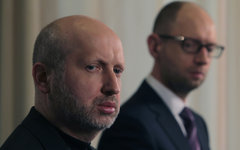 Александр Турчинов и Арсений Яценюк © РИА Новости, Григорий Василенко